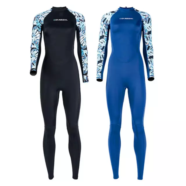 Wetsuit for Women Swimwear Full Body Ice Feel Summer Dive Skins Swimsuit for