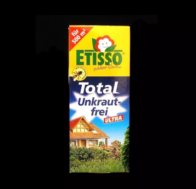 Etisso Total Unkraut-frei Ultra 250 ml Ref.Mittel Glyphosat 360 Roundup Unkr.Ex