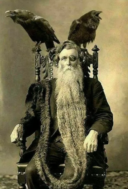 Antique Wizard Photo 832b Odd Strange & Bizarre