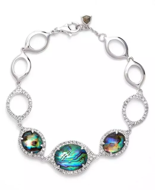 JUDITH JACK 124139 'Metal Moment' Line Bracelet