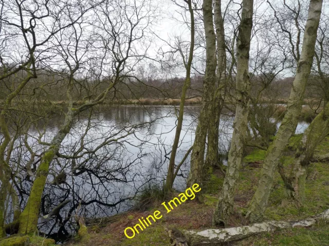 Photo 12x8 Loch in Star Moss Markinch A small lochan surrounded by trees i c2012