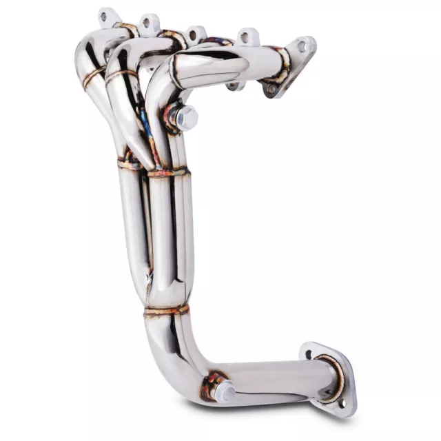 Stainless Exhaust Tubular 4-2-1 Manifold For Fiat Punto 1.2 16V Sporting 1999-05