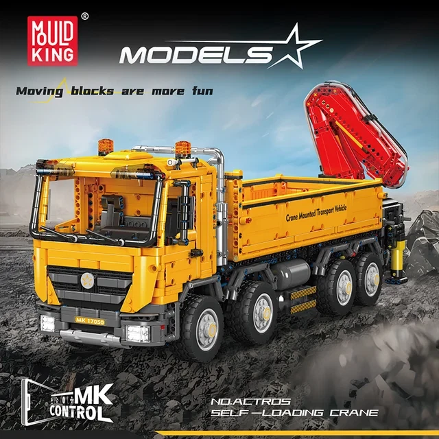 Mould King 15071 - Bulldozer Building Blocks con Motori