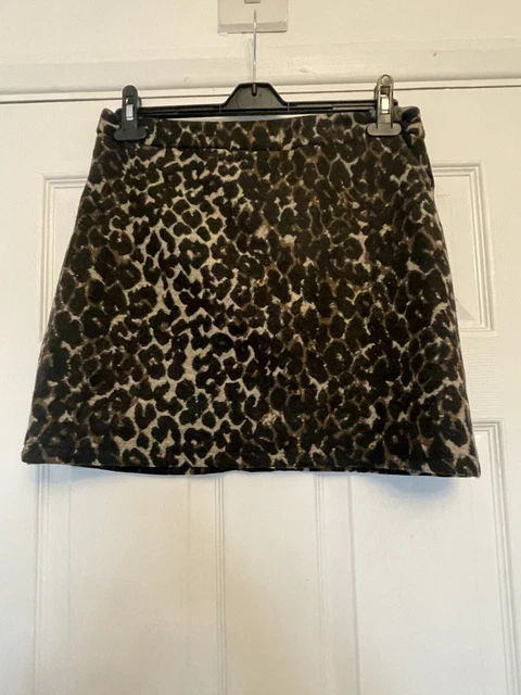 Leopard print mini skirt primark hotsell