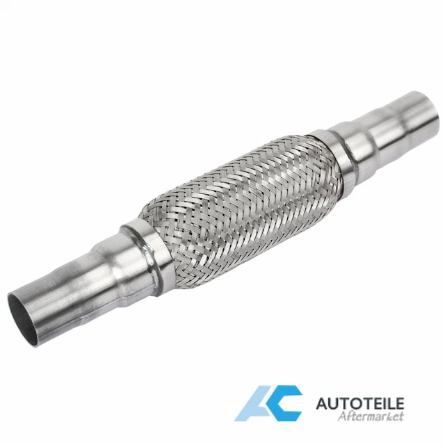 BESTPRICE Universal Flexrohr Auspuff 50x200mm - Für Audi, VW, Ford & Mehr