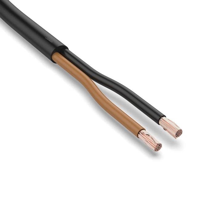 AUPROTEC FLRYY - Cavo piatto per auto 2 x 1,0 mm² 10 m piatto cavo per