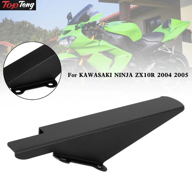 Sprocket Chain Guard Cover For KAWASAKI NINJA ZX-10R ZX10R 2004 2005 Black D1
