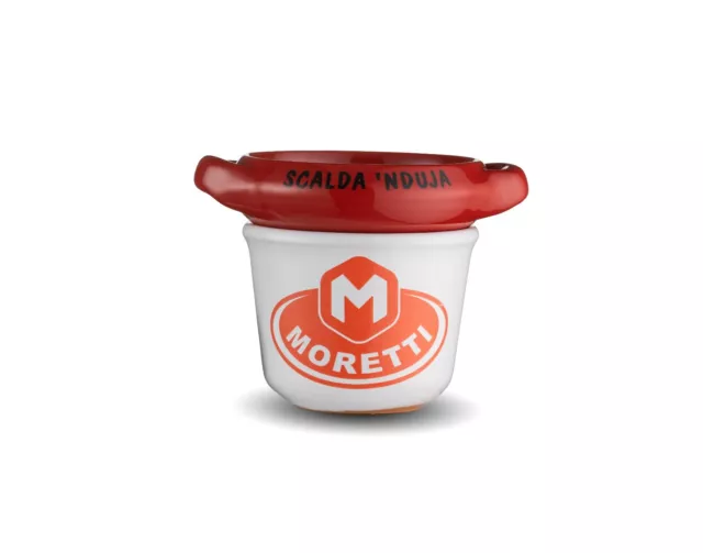 Moretti® Nduja + Scalda Nduja Terracotta Fornellino Artigianale Made in Calabria