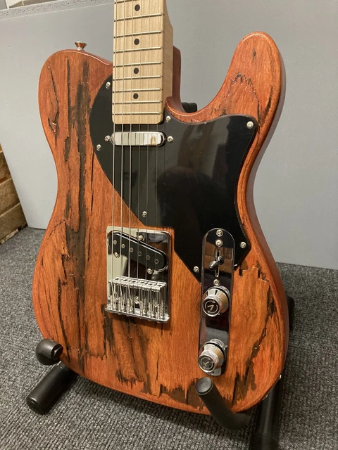 E-Gitarre Telecaster Barncaster Eiche Rustikal, Unikat, Custom, Neu!