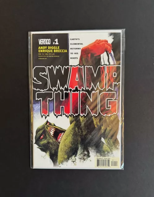 Swamp Thing #1 Vertigo DC Comics 2004 Enrique Breccia Cover NM