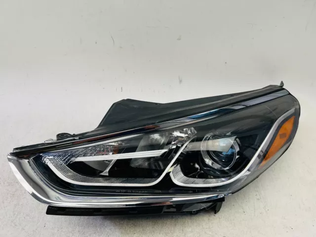 FOR 2018 2019 Hyundai Sonata Left Driver LH Halogen Headlight