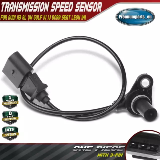 Transmission Speed Sensor for Audi A3 8L VW Golf IV 1J Bora Seat Leon 01M927321B