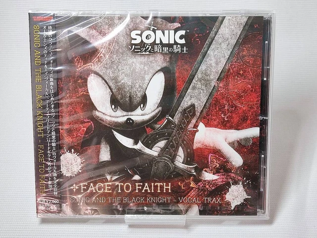 SONIC AND THE Black Knight Vocal Trax FACE to FAITH Crush 40 CD