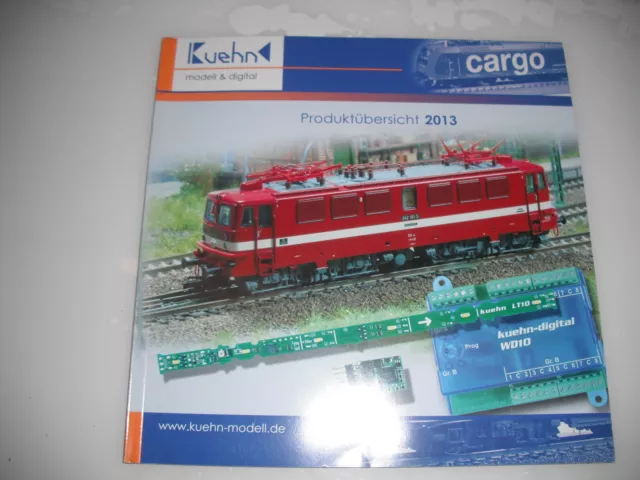 Kuehn TT-Modellbahnkatalog 2013 für Sammler