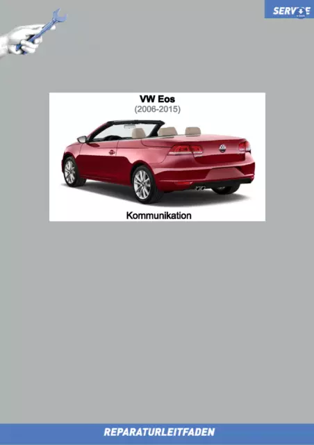 eBook VW EOS (06-15) Reparaturanleitung Kommunikation Radio Navi