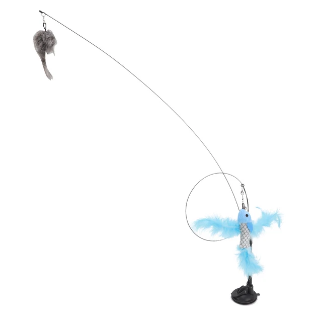 Chat Plume Jouets Plume Chat Pet Jouet Fil Interactif Chat Interactif