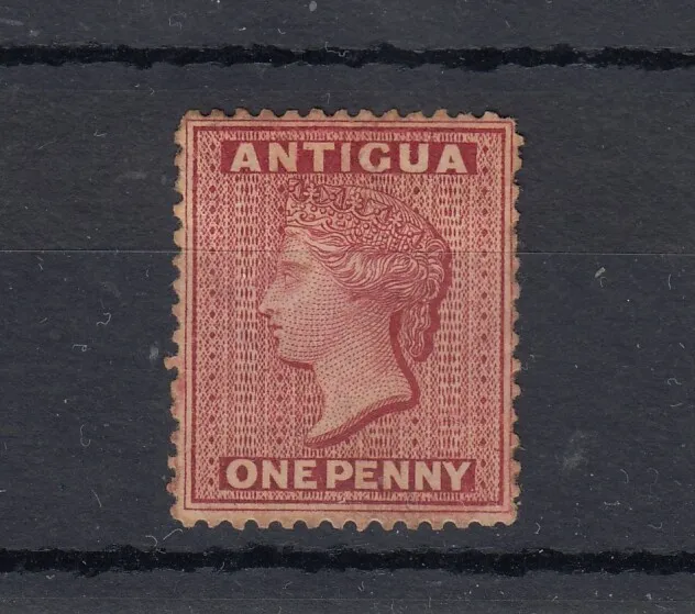 Antigua QV 1884 1d Rose SG26 MH JK4831