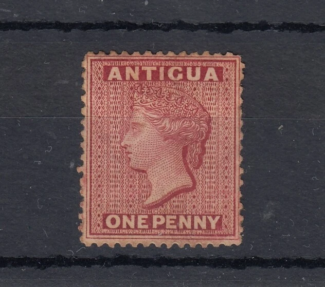 Antigua QV 1884 1d Rose SG26 MH JK4831