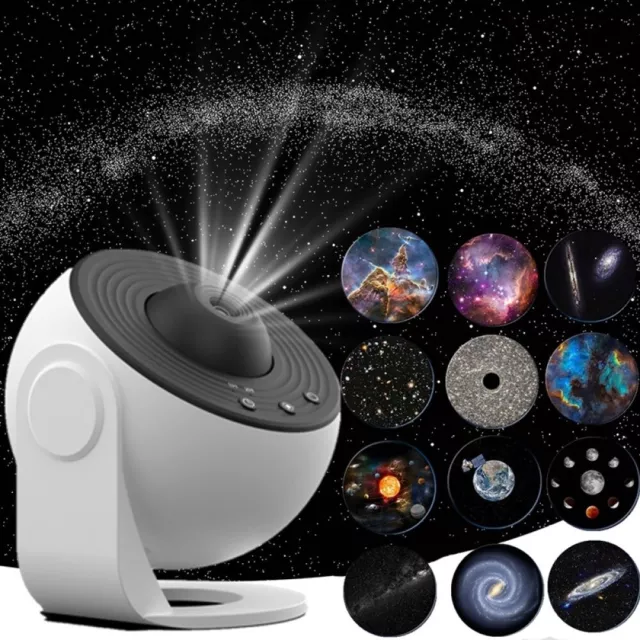 Planetarium Galaxy Projector Night Light 12 in 1 Star Sky Led Kids Room Ceiling