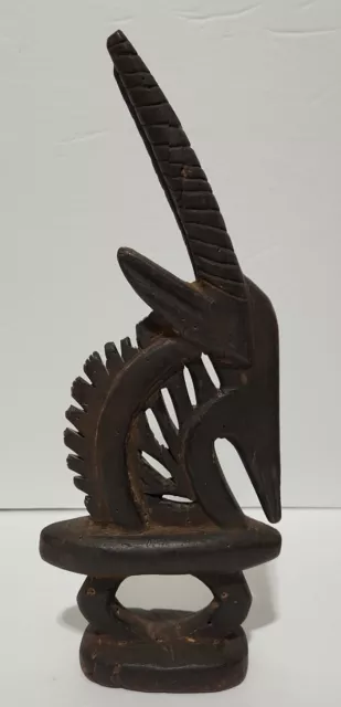 Chiwara Gazelle Antelope African Tribal 13"