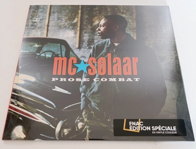 33T MC SOLAAR - Prose Combat - EDITION LIMITEE VINYLE ORANGE - 2