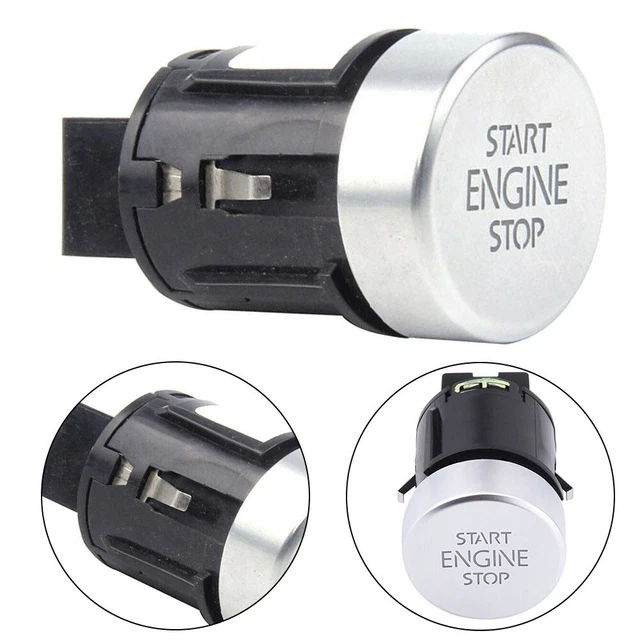 Vinciann Bouton Démarrage Start/Stop Pour Audi A4 A5 Q5 - Remplace 8K0905217A - Compatible B8