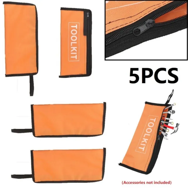 Bolsa de herramientas duradera bolsa de herramientas cajas de herramientas resistente naranja tela/lona