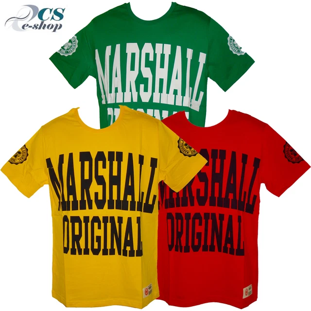 T-shirt maglia maglietta uomo manica corta cotone girocollo Marshall Original
