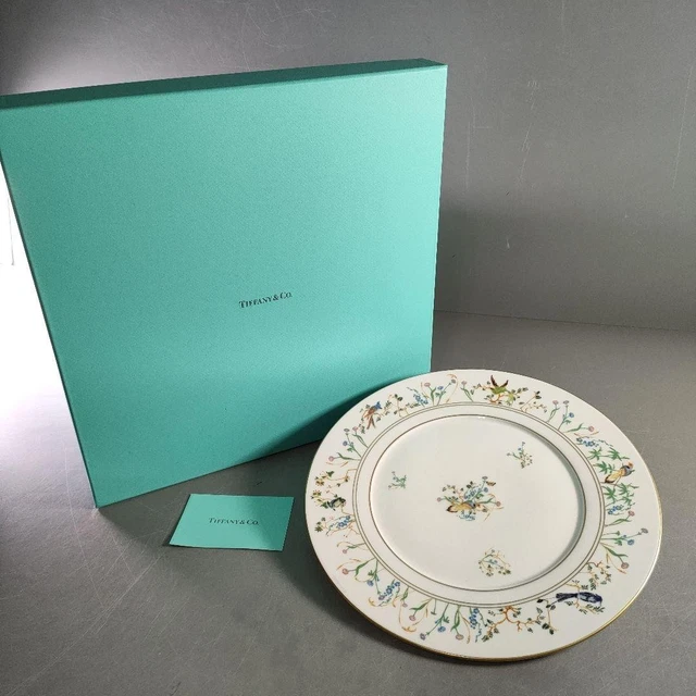 TIFFANY & CO. Color Block Dessert Plate 2 pcs 19cm/7.5
