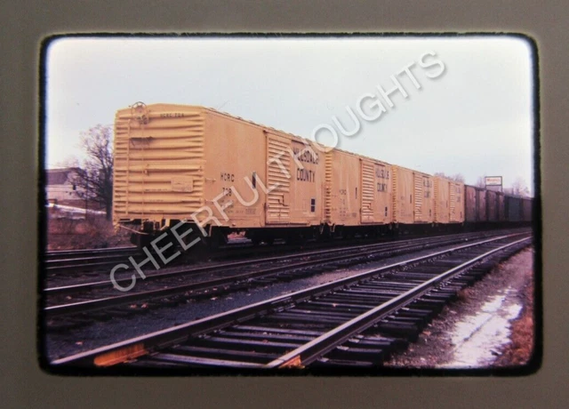 Original  '77 Ektachrome Slide HCRC Hillsdale County 708 Clean Paint Box   37W61