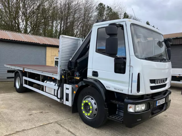 Iveco Eurocargo 180e25 18 ton Hiab lorry crane Hiab xs 099 duo