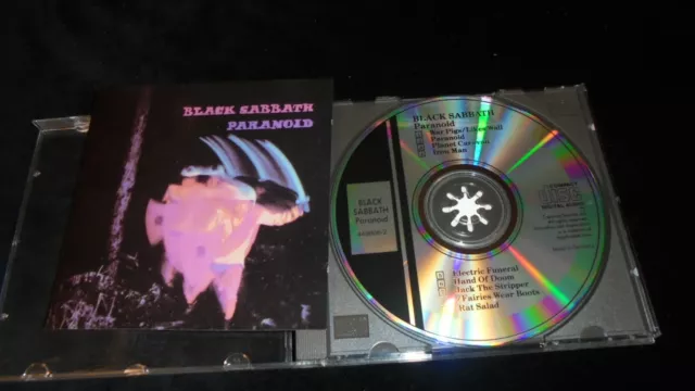 Black Sabbath ‎– Paranoid CREATIVE SOUNDS Germany reissue mint-/ex CD