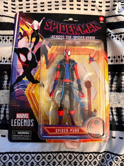 Guitare Webblaster Spider-Punk Marvel - Jouet Musical Enfant 5+ - 3 Styles Musicaux + Projectiles