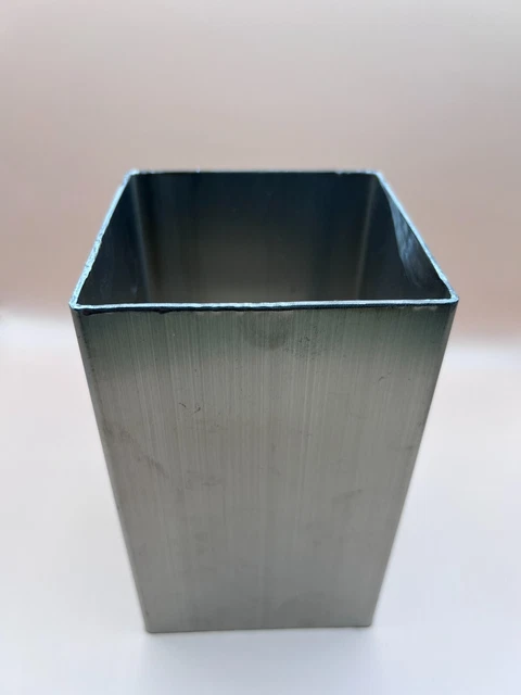 Tubo quadrato in acciaio inox V2A inossidabile tubo quadrato robusto 10 cm x 30 cm x 10 cm
