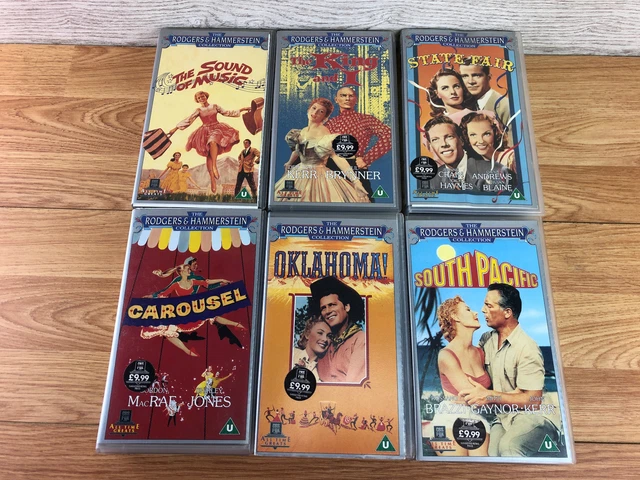 BUNDLE 6 X The Rogers & Hammerstein Collection Musical VHS Tapes £44.99 ...