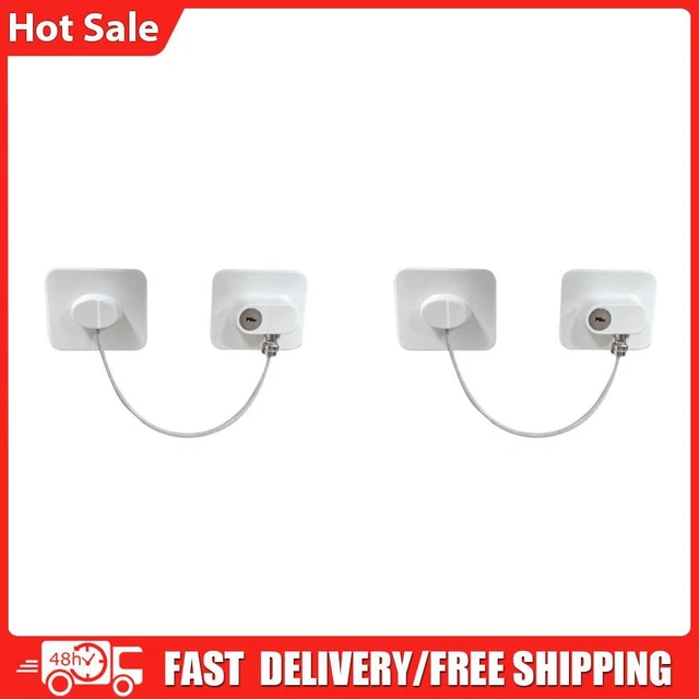 Universal Door Limiter Aluminum Alloy Door Lock for Child Kids Protective Device