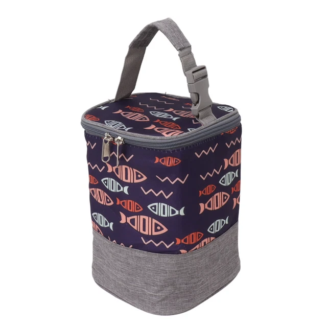 (Pescado) Bolsa Enfriador Calentador de Leche Materna Gran Capacidad Impermeable Aislado