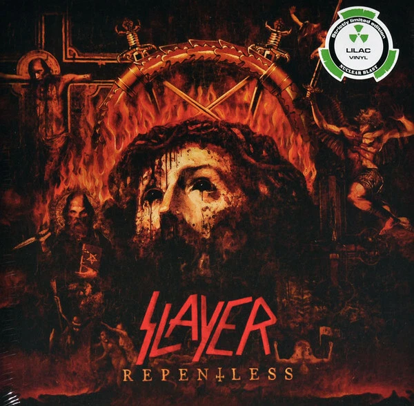 Slayer Repentless Lp - Sealed Lilac Vinyl/Vinyle Lilas Scelle