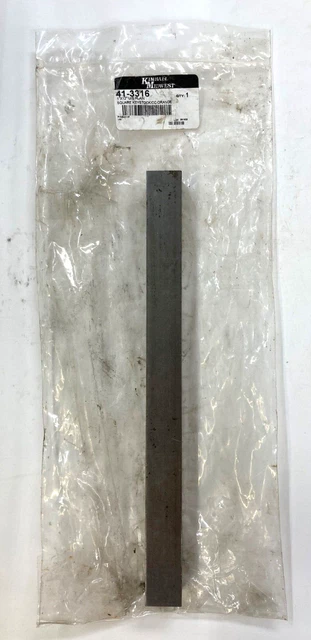Key Stock Made In Usa, 1" X 1", 12"L Carbon Steel