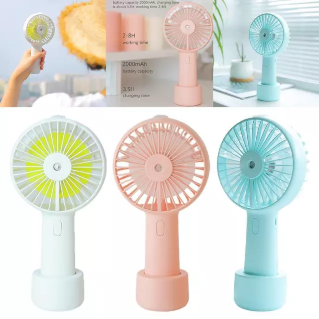 Ventilateur de brumisation USB Humidificateur de poche Brume de pulvérisation