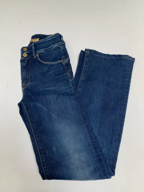 SALSA JEANS SECRET 25 W 34 L Skinny Suppor mittelblau skinny dehnbar mittelhoch