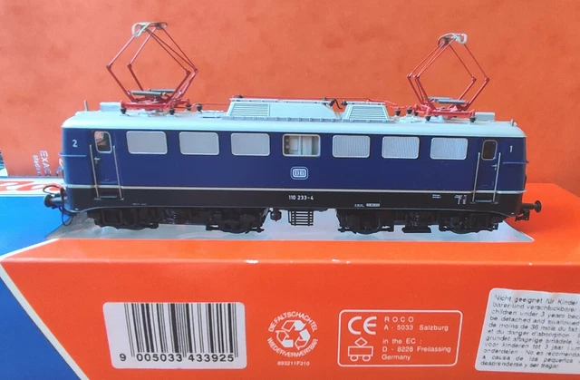 Roco H0 - 43392 - Locomotive électrique - BR 110 233-4 - DB - Catawiki