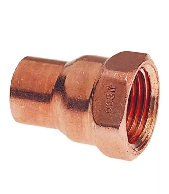 NEW NIBCO PC603 PresSystem 2 in Female Adapter Copper