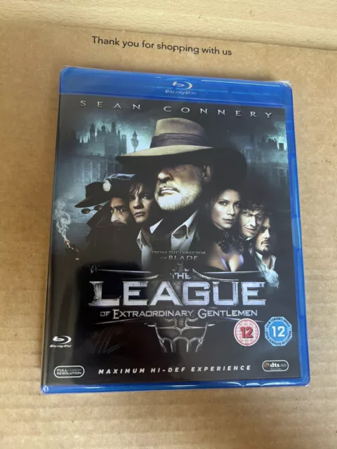 The League of Extraordinary Gentlemen UK Reg B Blu-Ray Sean Connery NEW & SEALED