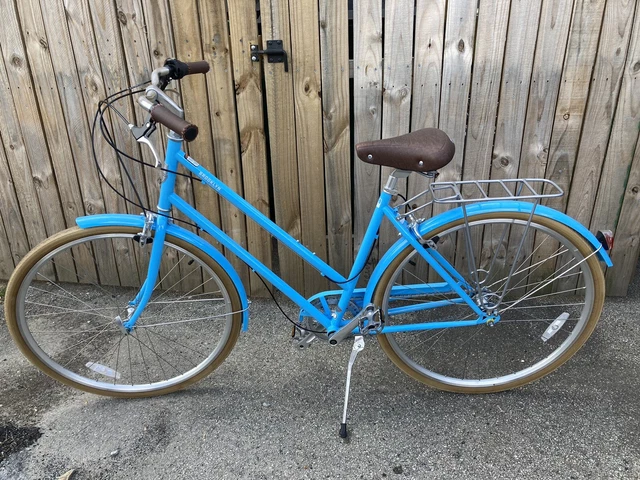 Brooklyn Bicycles Willow 3 Speed Commuter Bike - Blue Large