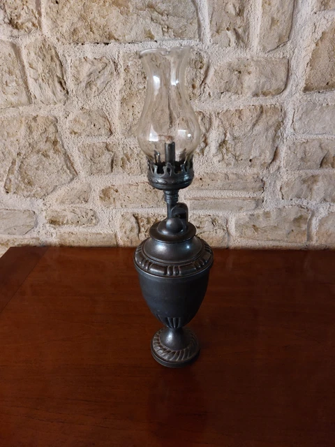 Lampe à Bougie De Calèche Victorienne – Laiton Ancien Et Verre Biseauté – 3 Modèles Dispo