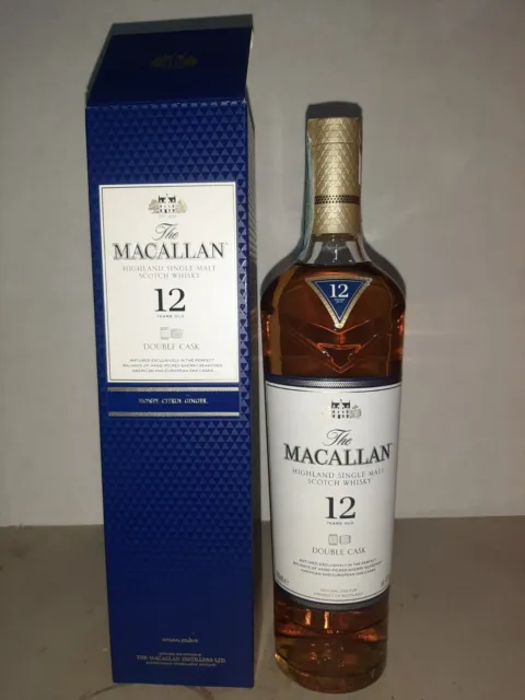 Macallan 12 Years Old Double Cask Highland Single Malt Scotch Whisky 70Cl 40%Vol