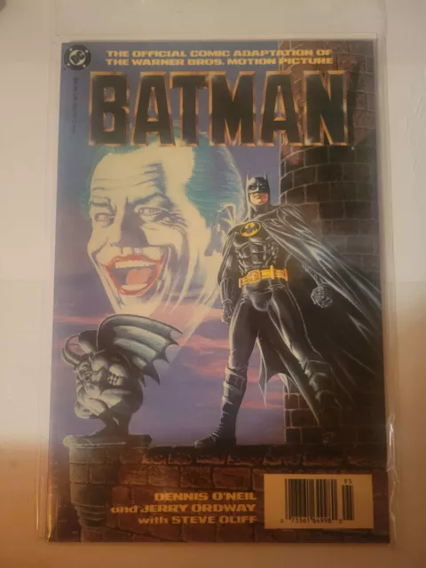 Batman Official Comic Adaptation of Warner Bros Movie, DC 1989, NM Condition