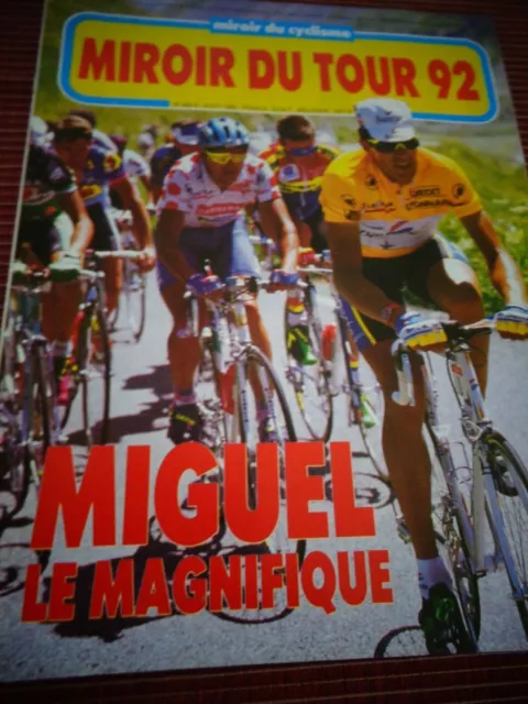 Miroir Du Cyclisme Complet Avec Poster Induraine , Tour De France1992 , N 458