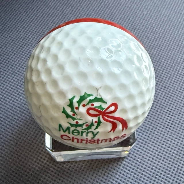 【未使用品】PING GOLFBALL merry Christmas PING EYE RED/WHITE Christmas Balls In Sleeve $14.43